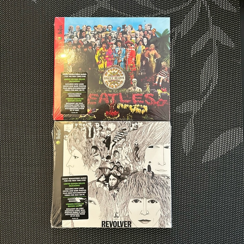 Lot Of 2 Sealed Brand New The Beatles CDs